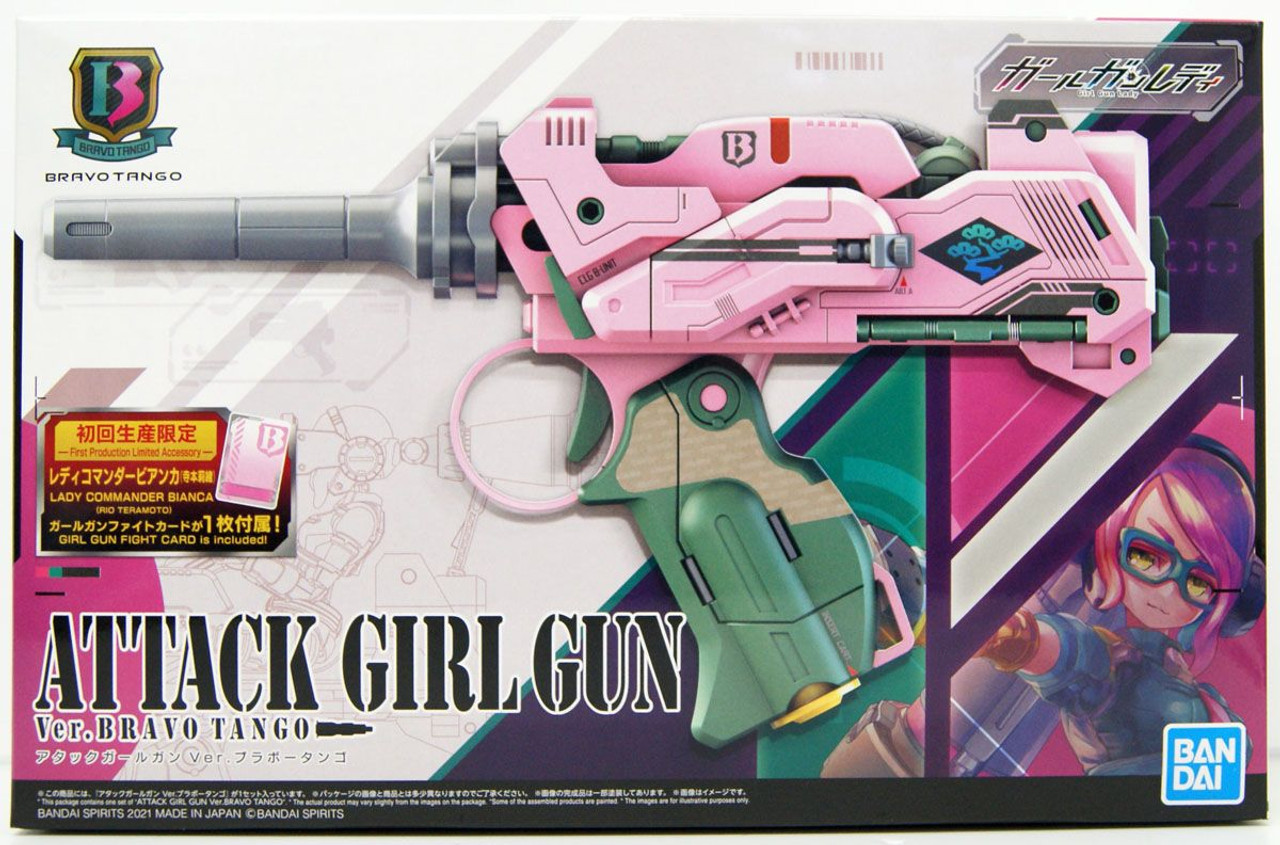 Girl Gun Lady 1/1 Attack Girl Gun Ver. Bravo Tango Plastic Model