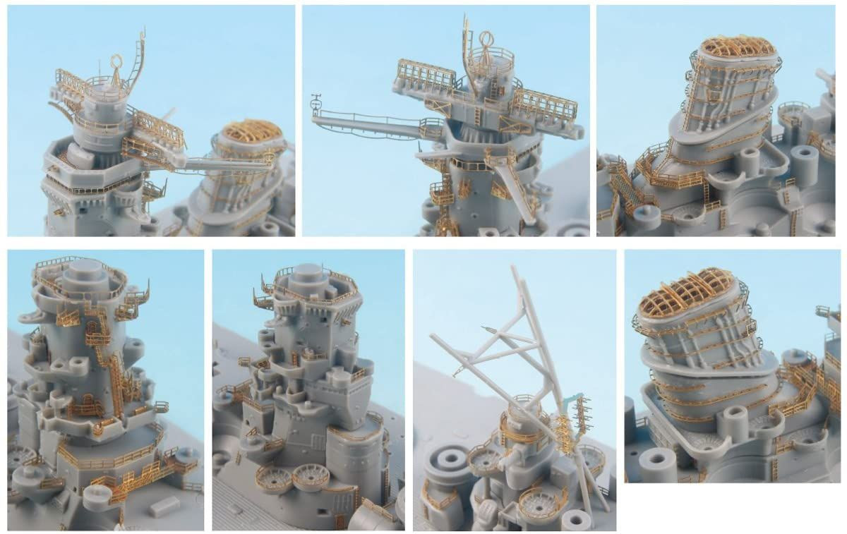 1/700 Photo Etched Parts Japanese Navy Battleship Yamato Genuine