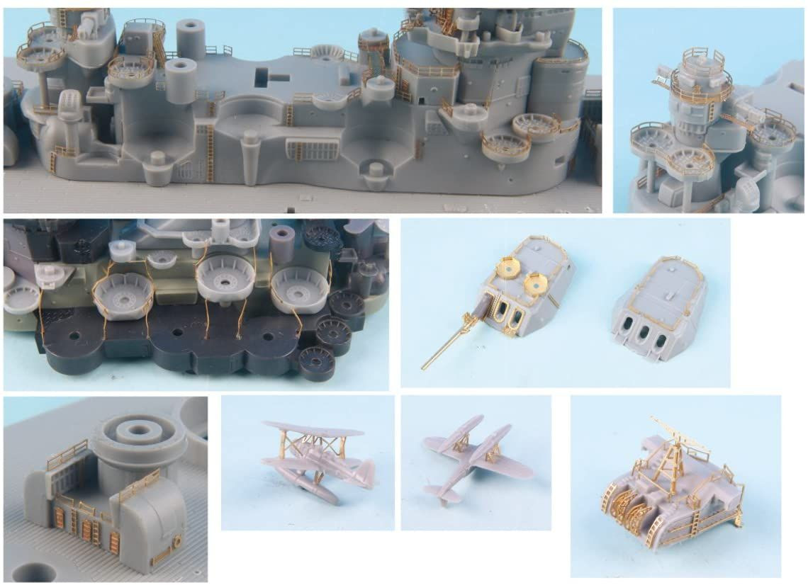 1/700 Photo Etched Parts Japanese Navy Battleship Yamato Genuine