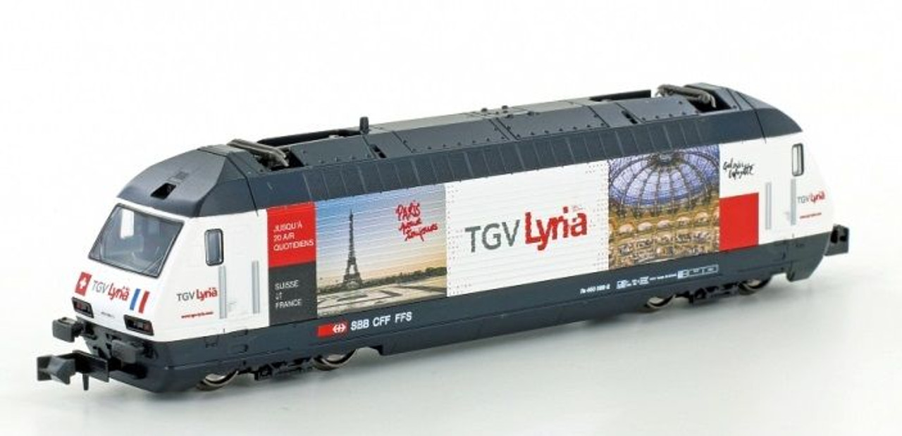 K137120 Electric Locomotive Re4/4 460 TGV Lyria (N scale)