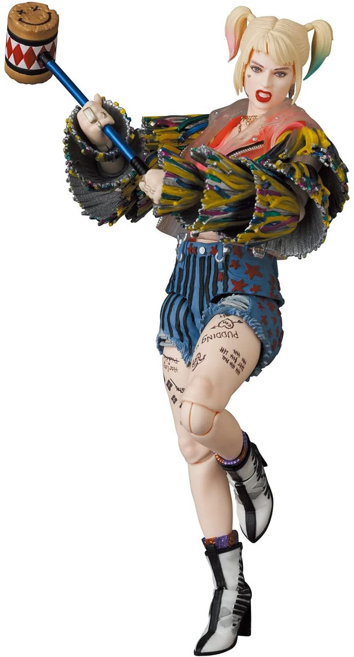 MAFEX Harley Quinn (Caution Tape Jacket Ver.) Figure (Birds of Prey)