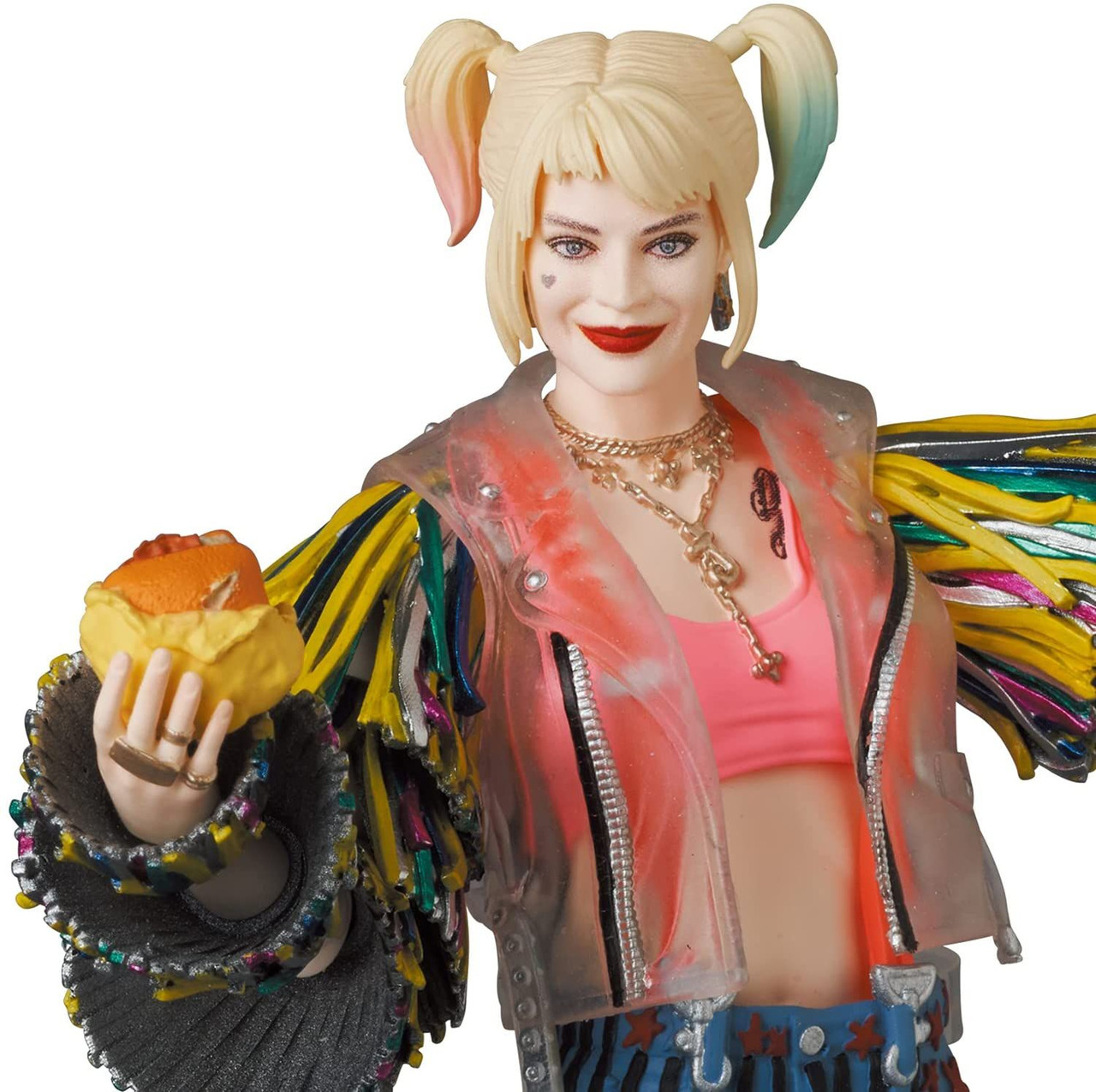 MAFEX Harley Quinn (Caution Tape Jacket Ver.) Figure (Birds of Prey)