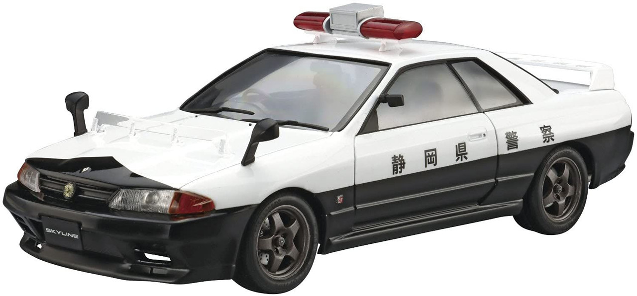 The Patrol Car 1/24 No.4 Nissan BNR32 Skyline GT-R '91Plastic Model