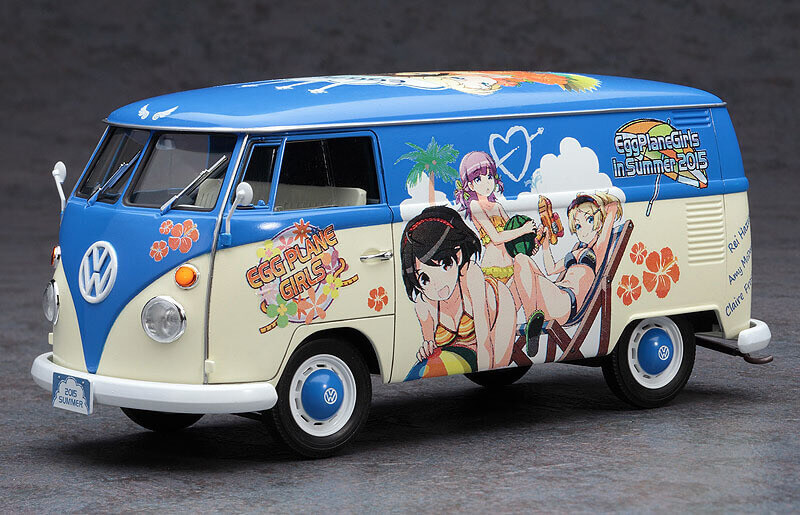 Hasegawa SP333 Volkswagen Type2 Delivery Van Egg Plane Girls
