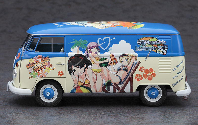 Hasegawa SP333 Volkswagen Type2 Delivery Van Egg Plane Girls
