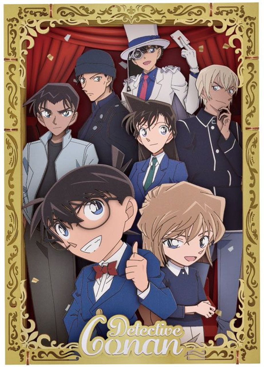 Paper Theater Wood Style Premium Case Closed Detective Conan Paper Theater Wood Style Premium Case Closed Detective Conan
