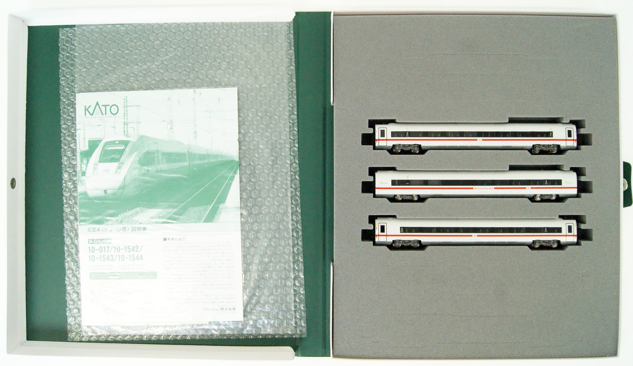 専用 KATO 10-1543 10-1543 ICE4 3 Cars Add-on Set (N scale)
