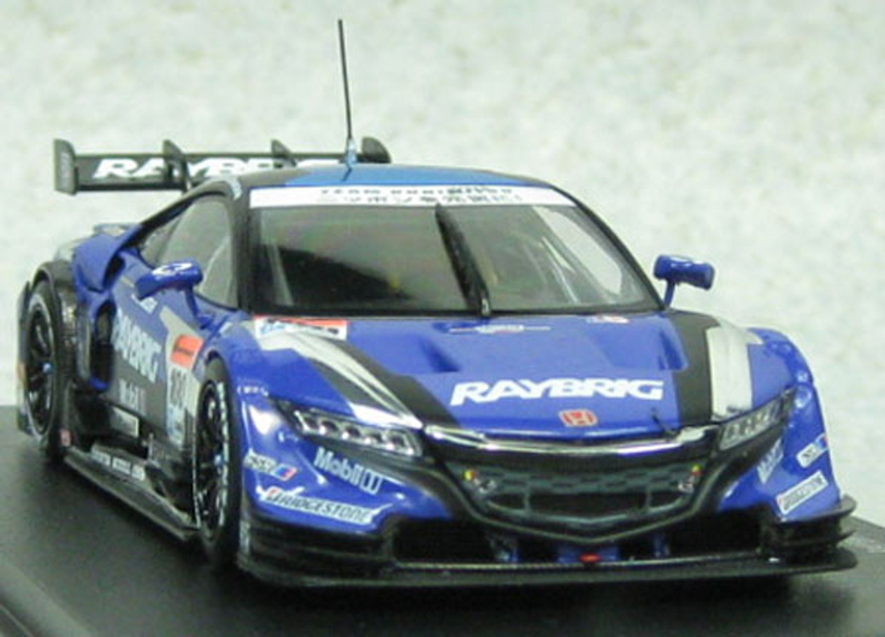 Ebbro 45071 Raybrig NSX Concept- GT SGT 500 2014 No.100 Blue 1/43 Scale