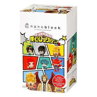Nanoblock Mini My Hero Academia vol.2 1 Box (6 Pcs)