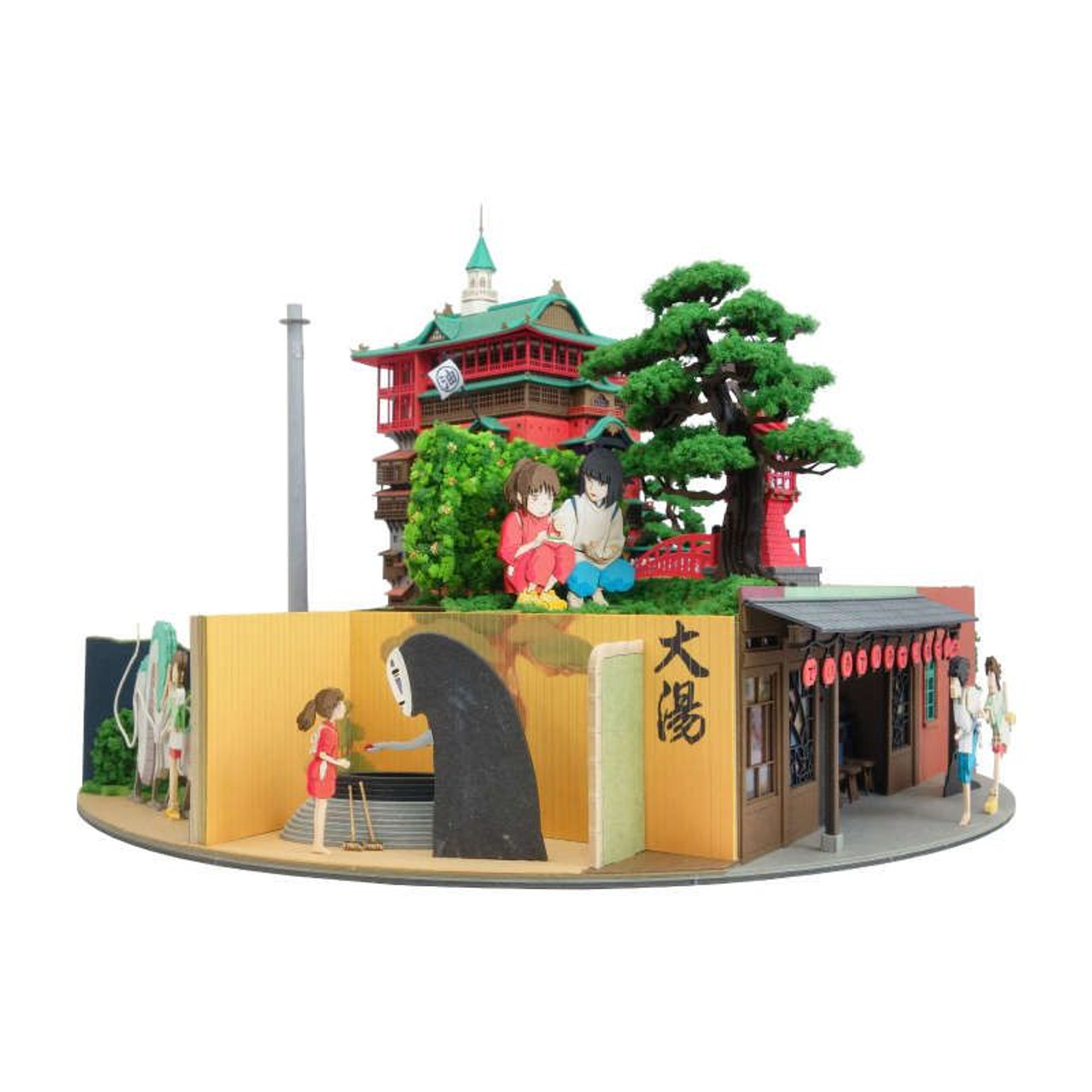 Sankei MK07-42 Studio Ghibli Spirited Away Diorama Non Scale Paper Kit