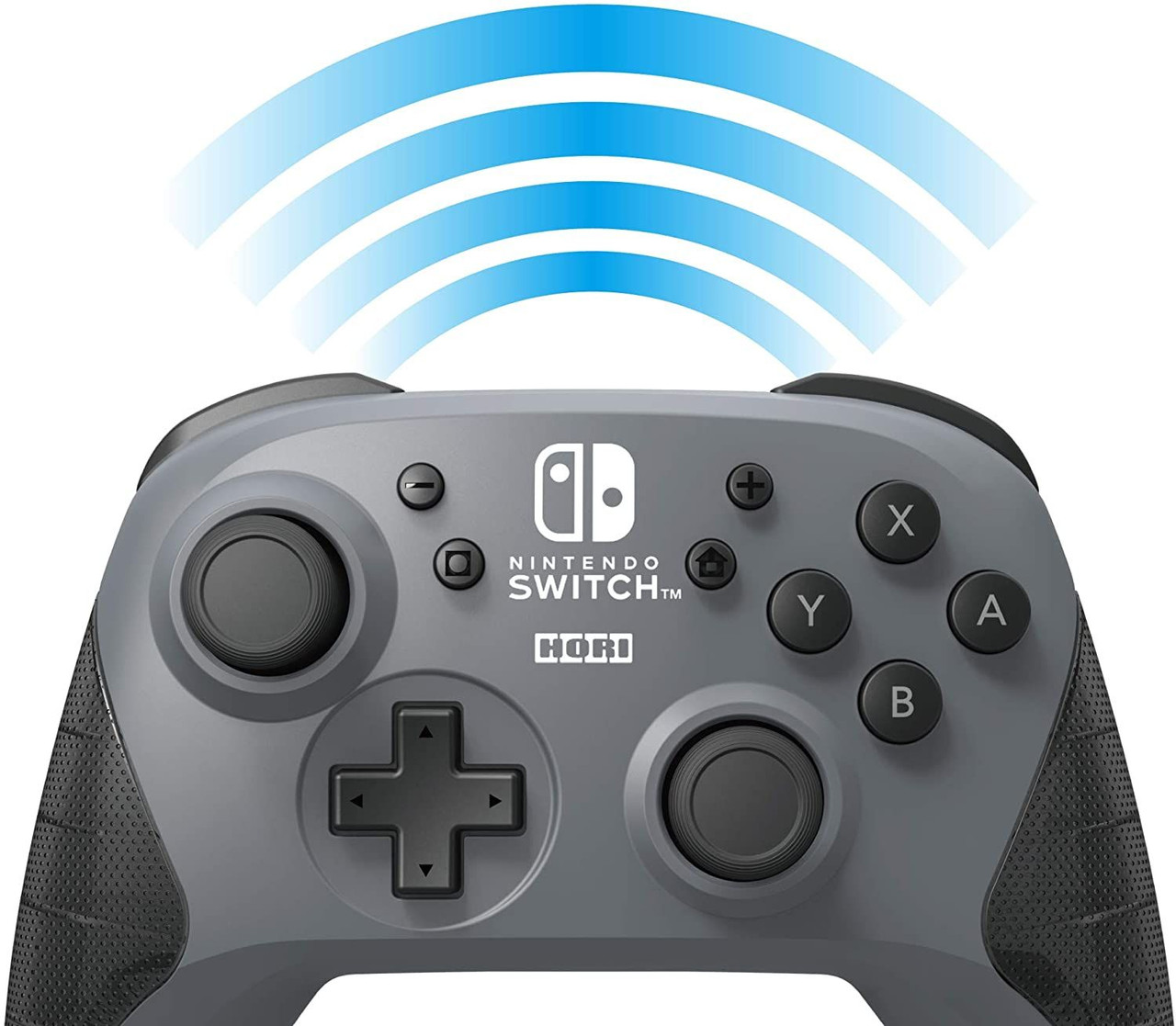 Wireless Horipad Controller for Nintendo Switch Gray