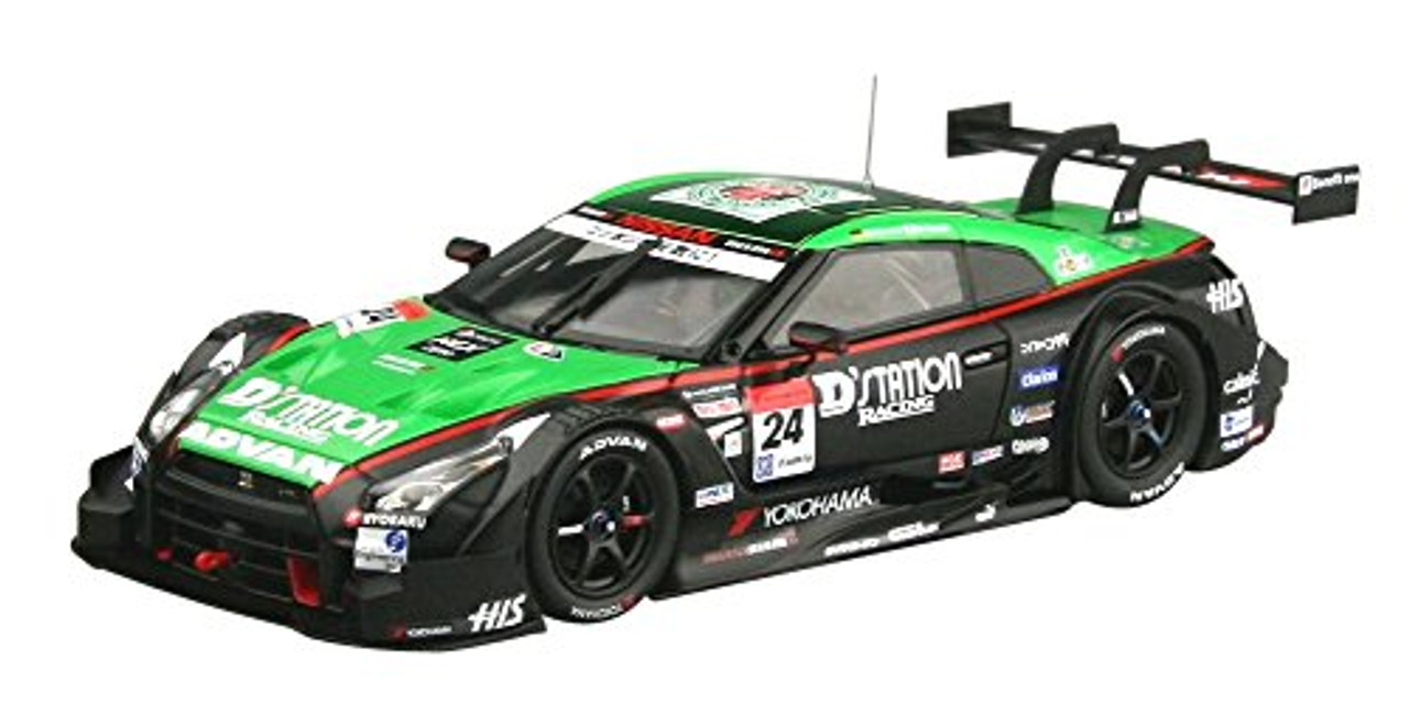 Ebbro 45103 D STATION ADVAN GT-R SGT 500 2014 Rd.2 Fuji No.24 1/43 Scale