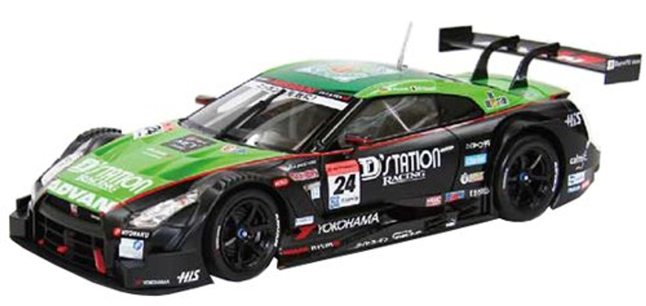 Ebbro 81019 D Station ADVAN GT-R SGT 500 2014 Rd.2 Fuji No.24 1/18 Scale