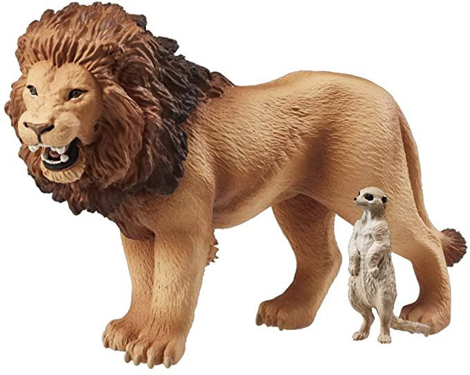 Animal Adventure Lion (with Meerkat) Figure
