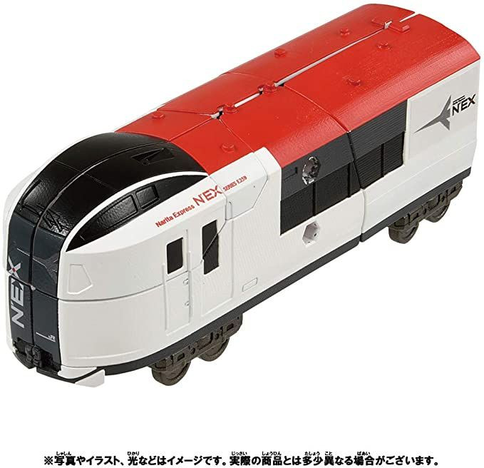 Pla-Rail Shinkansen Transformation Robot Zailiner E259 Nex