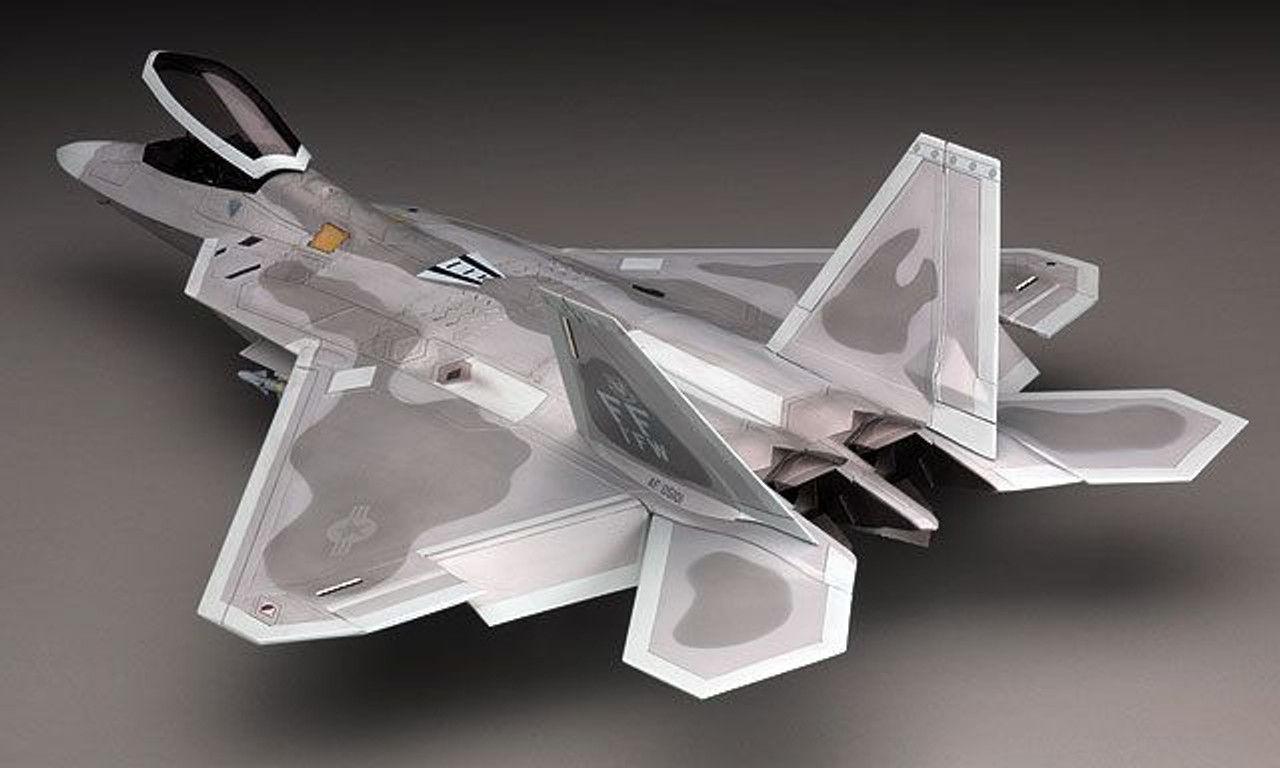 1/48 F-22 Raptor (U.S. Air Force Air Superiority Fighter) Plastic