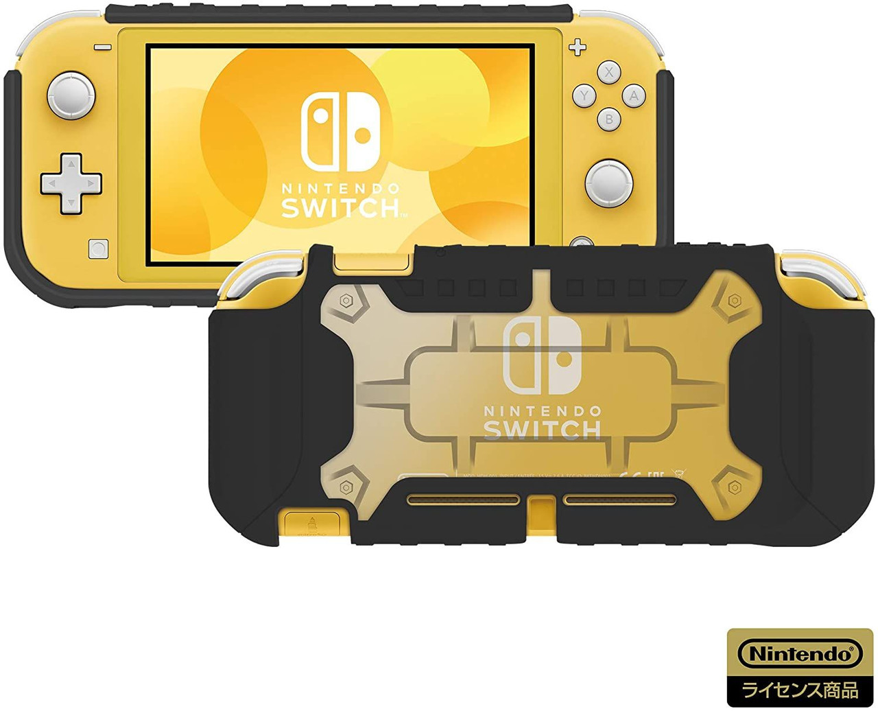 Tough Case for Nintendo Switch Lite (Clear x Black)