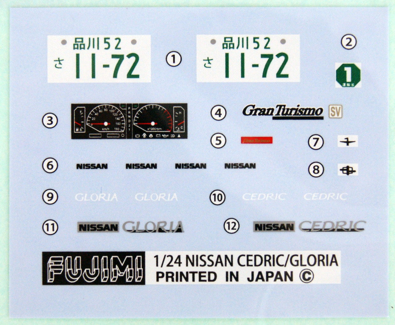 Fujimi ID-138 Nissan Cedric / Gloria 2.0 Gran Turismo SV 1/24