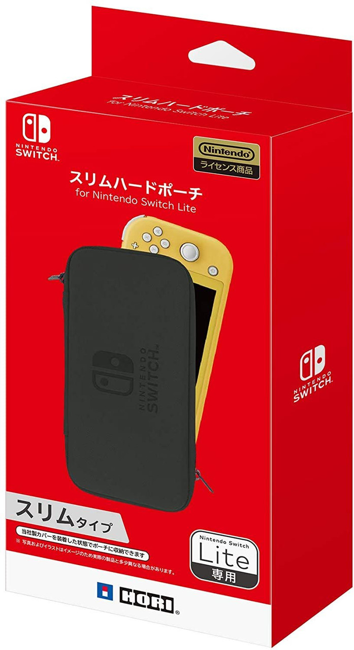 Slim Hard Pouch for Nintendo Switch Lite (Black)