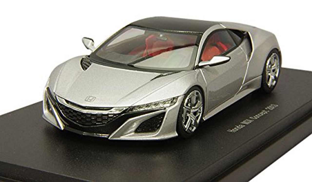 Ebbro 45319 Honda NSX Concept 2013 Silver 1/43 Scale - Plaza Japan