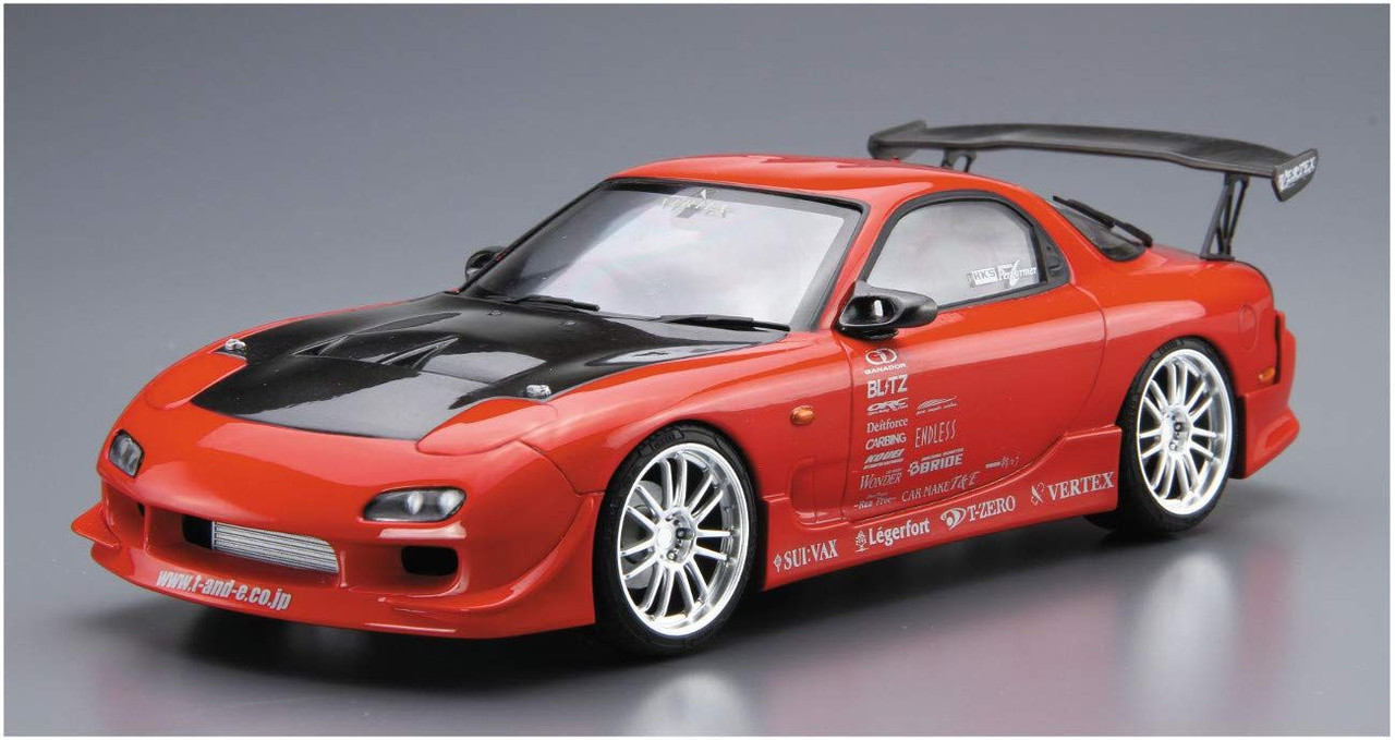 ホットワークス　1/24 RX-7 VERTEX 紫　FD3S 未使用 2025年最新】ホットワークス rx-7の人気アイテム - メルカリ