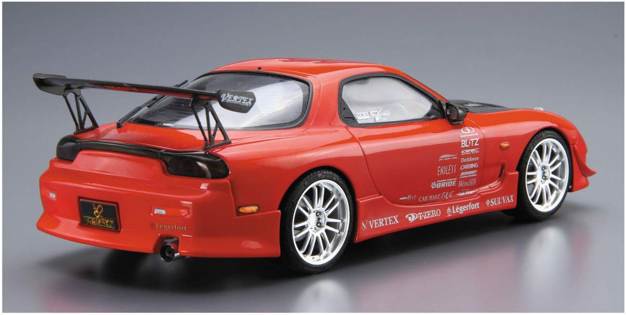 The Tuned Car 1/24 Mazda Vertex FD3S RX-7 '99 Plastic Model