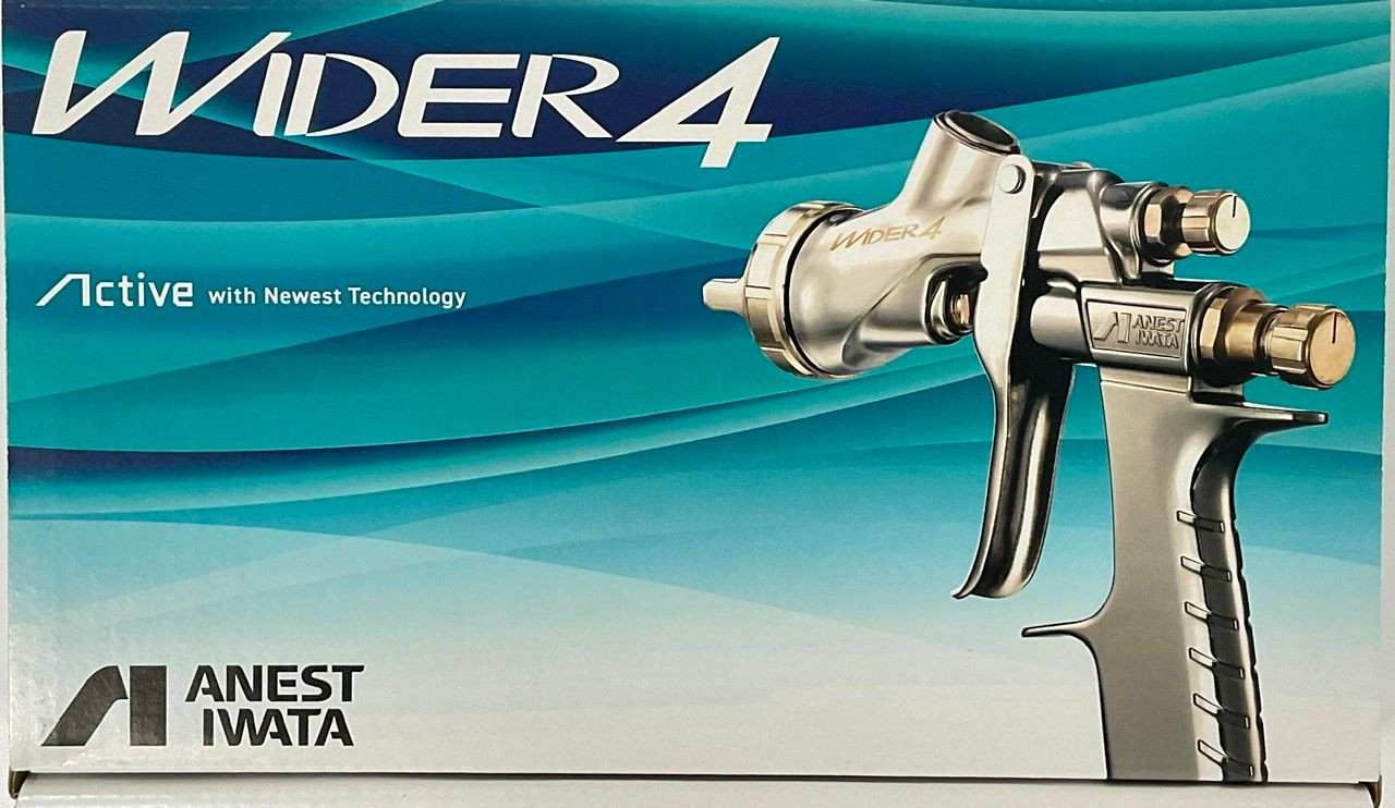 Anest Iwata WIDER4-12J2 Center Cup Gravity Spray Gun 1.2mm (Cup Sold  Separately)