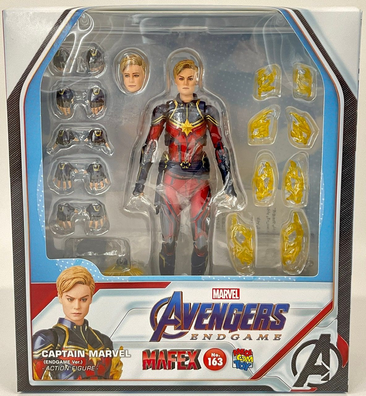 MAFEX Captain Marvel (Endgame Ver.) Figure (Avengers: Endgame)