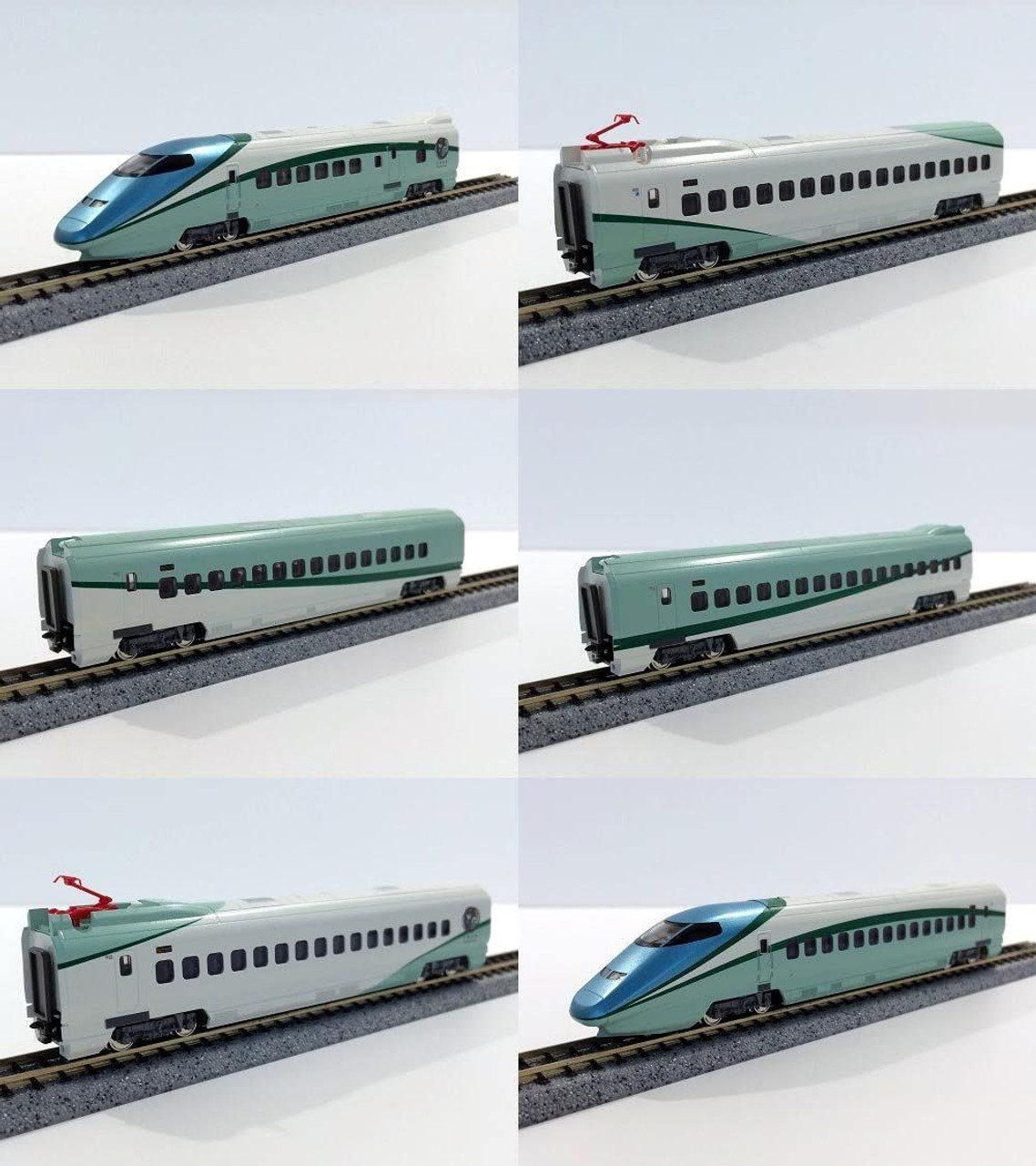 Kato (Roundhouse) 10-937 JR Series E3-700 Yamagata Shinkansen Toreiyu  Tsubasa 6 Cars Set (N scale)