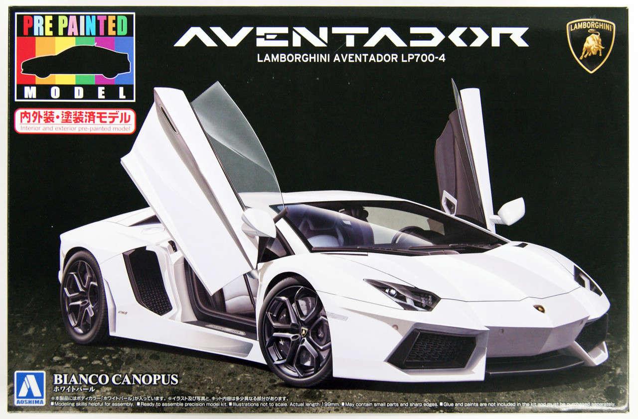 lamborghini plastic model kit