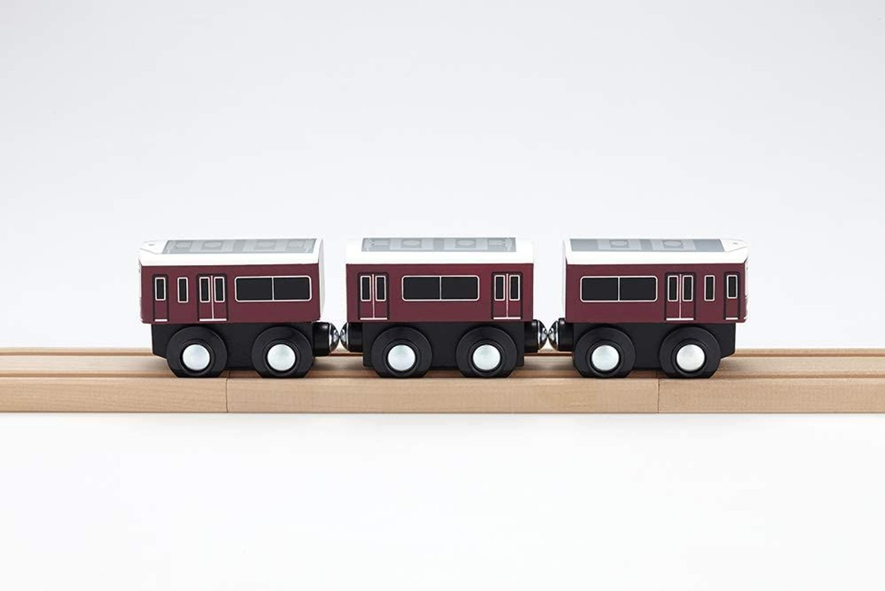 Popondetta MOK-027 moku (Wooden) TRAIN Hankyu Series 9300