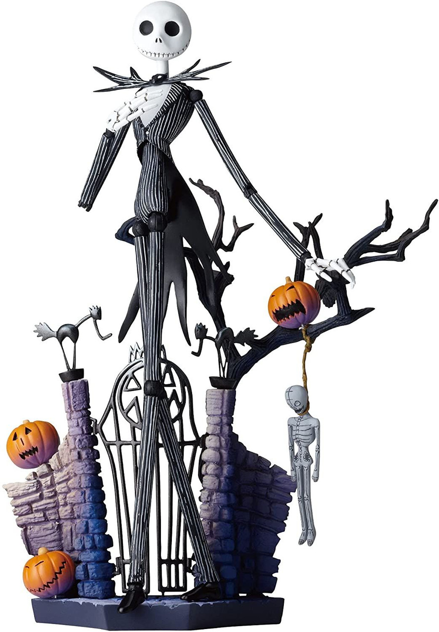 Kaiyodo Legacy of Revoltech Jack Skellington Glow-in-the-Dark Color ver.  Figure (Nightmare Before Christmas)