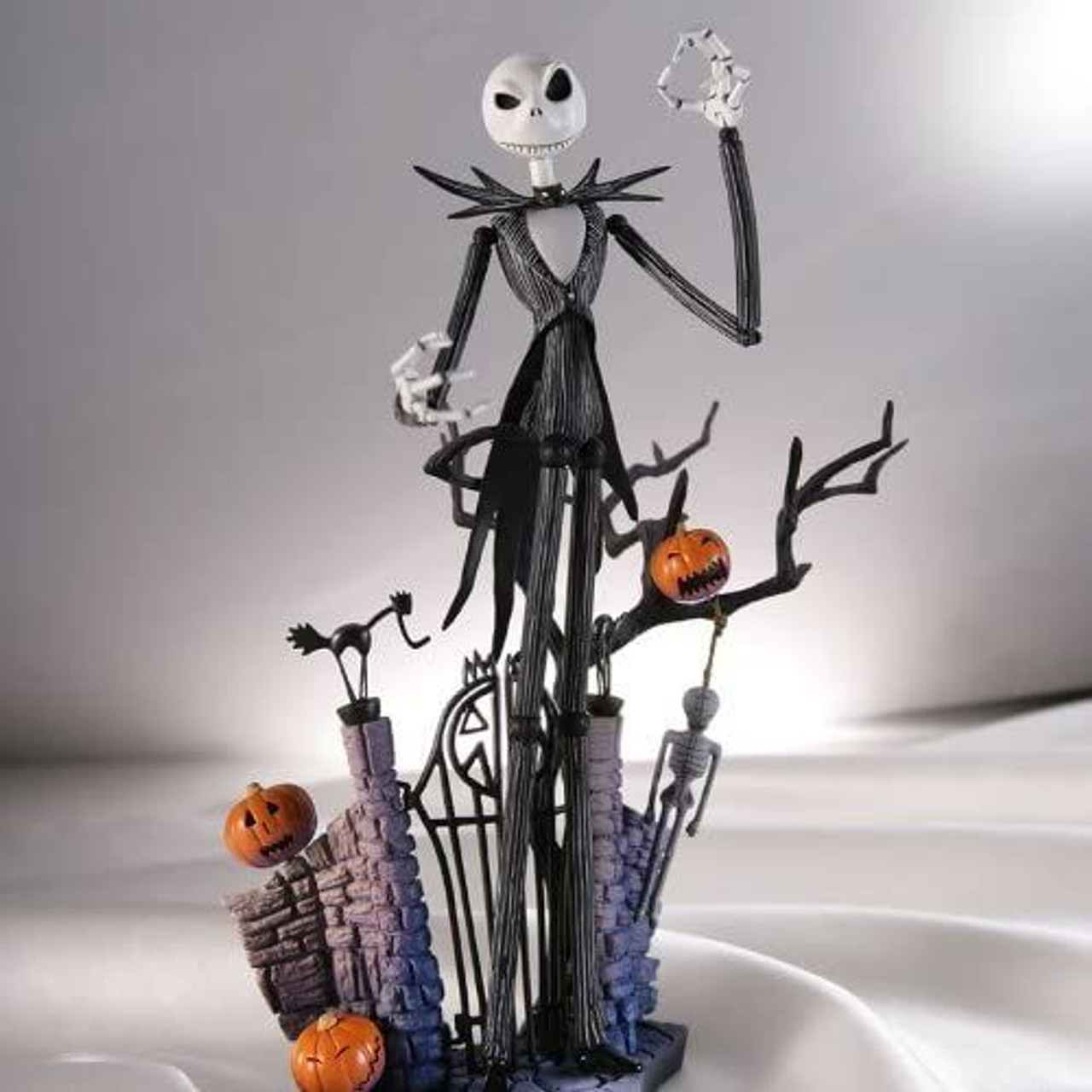 Kaiyodo Legacy of Revoltech Jack Skellington Glow-in-the-Dark Color ver.  Figure (Nightmare Before Christmas)