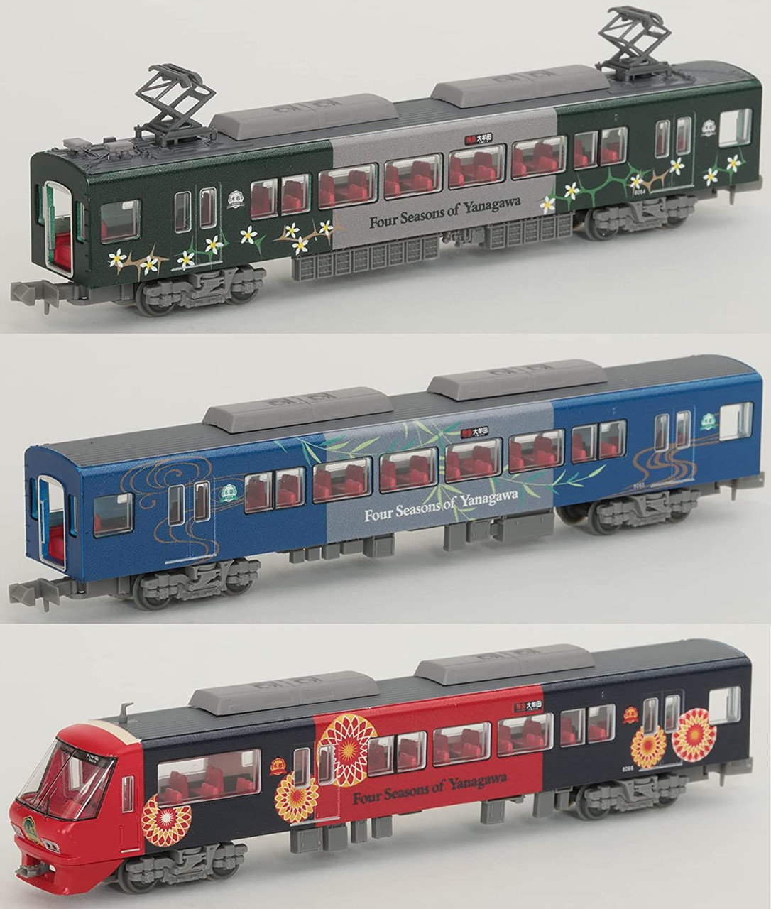 Nishi Nippon Railroad Type 8000 Yanagawa Sightseeing Train 'Mizuto