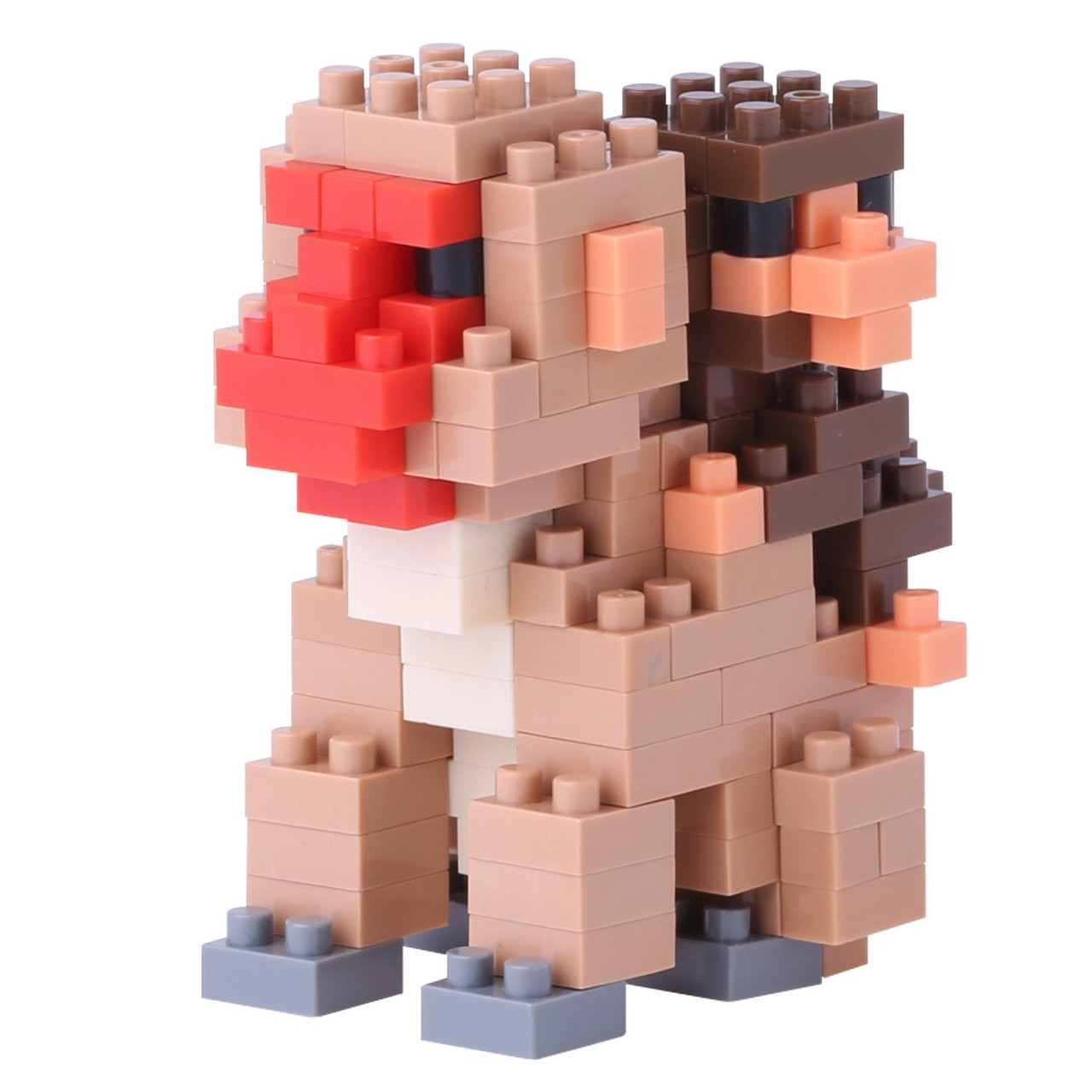 Kawada NBC-162 nanoblock Mother & Baby Monkey - Plaza Japan