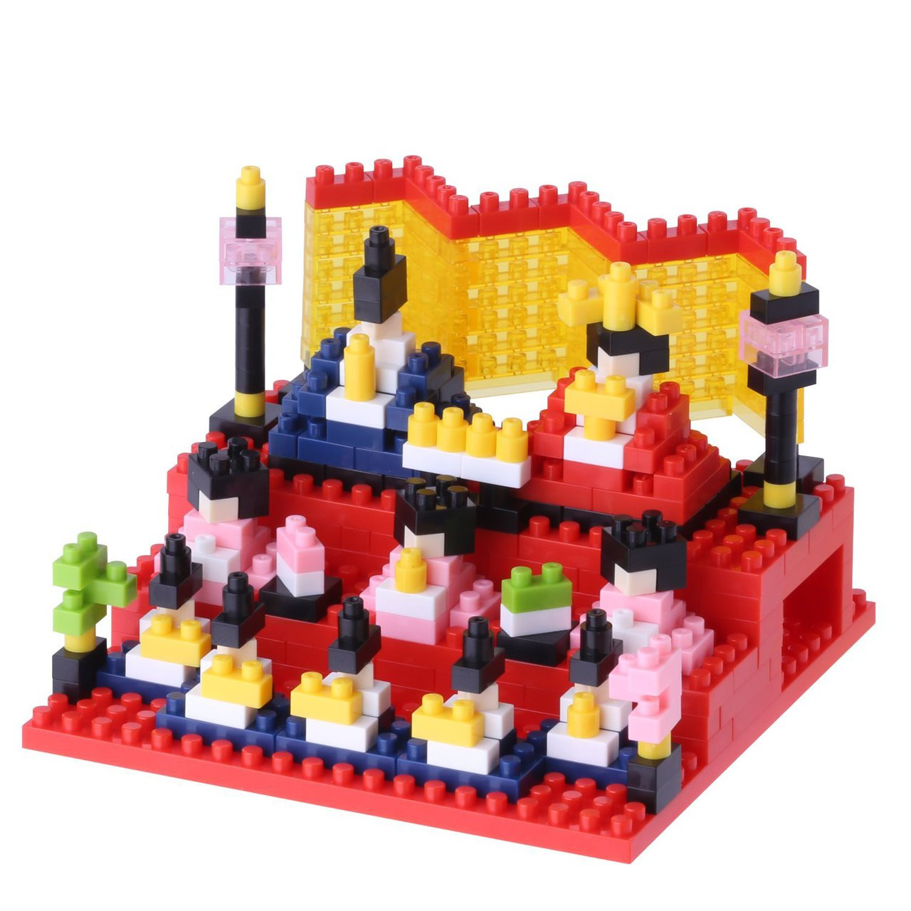 KAWADA NANOBLOCK NBC_208 Daruma Red 160pcs EUR 12,00 - FR KAWADA NANOBLOCK NBC_208 Daruma Red 160pcs EUR 12,00 - FR