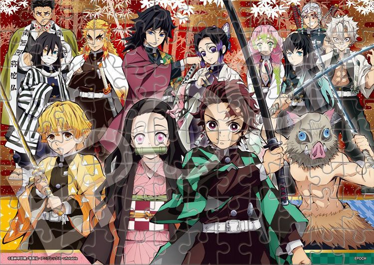 Jigsaw Puzzle Demon Slayer: Kimetsu no Yaiba Child Puzzle (72/81