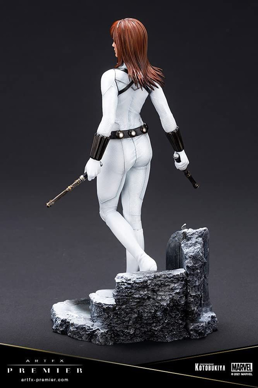 ARTFX PREMIER ブラック・ウィドウ 1/10 PVC Marvel Comics ArtFX Premier Black Widow (White Costume) PX