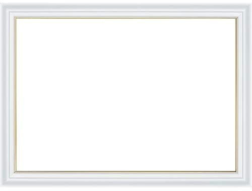 アート作品 白い装飾フレーム Art Crystal Jigsaw Frame for 208pcs. White (2-C)