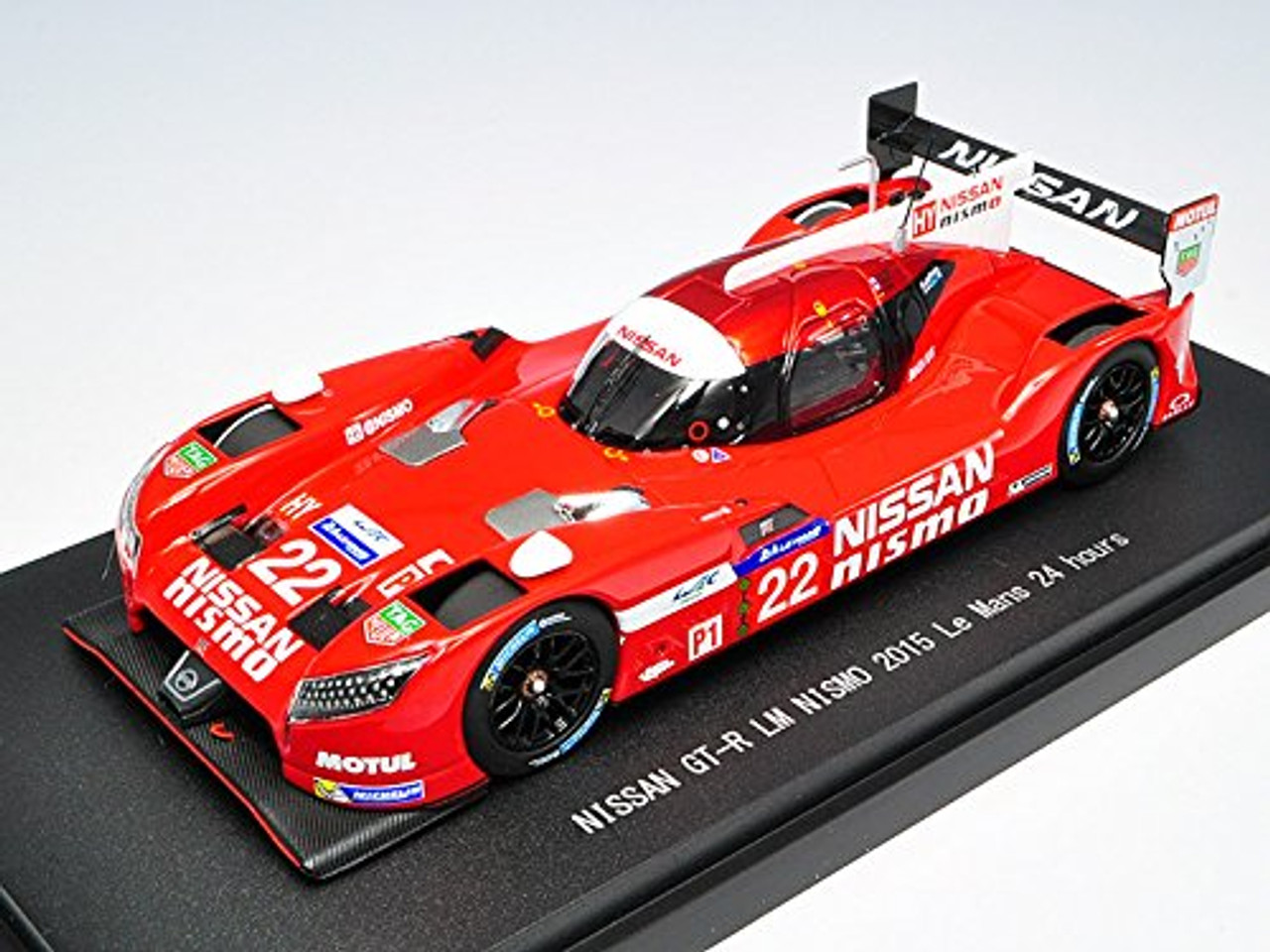 Ebbro 45255 NISSAN GT-R LM NISMO 2015 Le Mans 24 hours No.22 Red 1/43 Scale