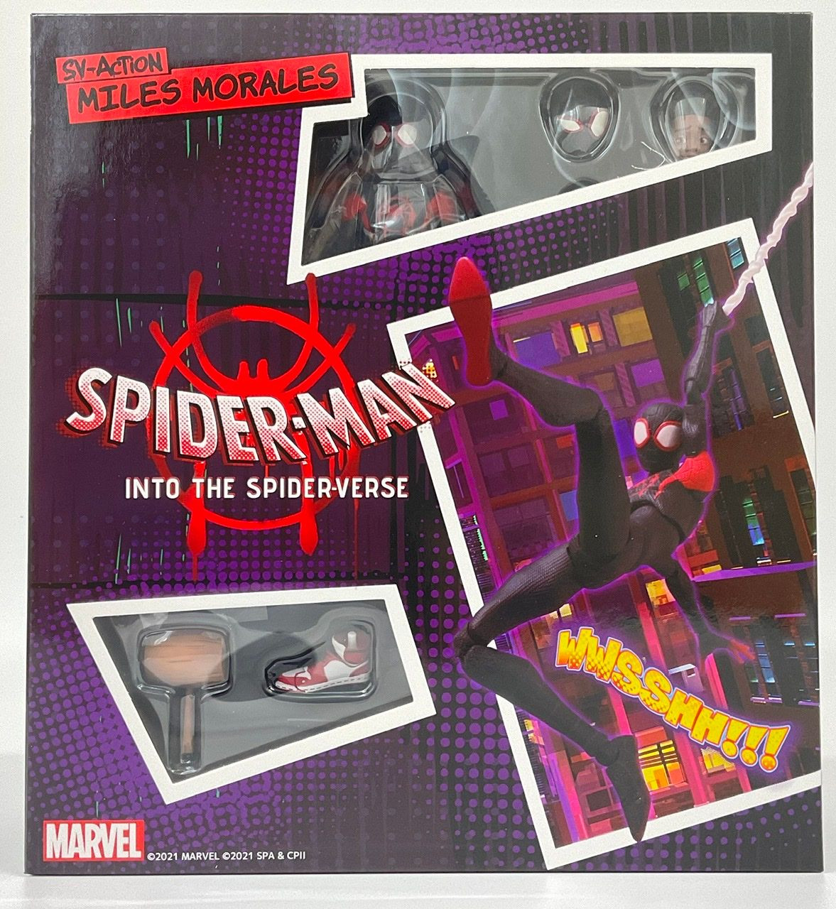 SV Action Miles Morales Spider-Man Figure (Spider-Man)