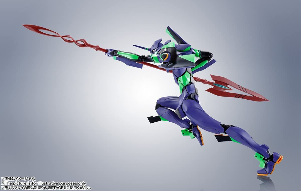 Robot Spirits (SIDE EVA) Evangelion Unit-01 + Spear of