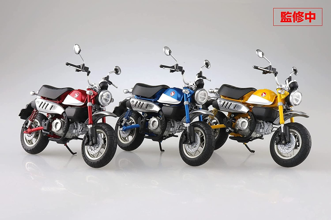 HONDA MONKEY 125 BLUE AOSHIMA 1/12 NEUVE EN BOITE MONTÉE USINE - UK HONDA MONKEY 125 BLUE AOSHIMA 1/12 NEUVE EN BOITE MONTÉE USINE - UK