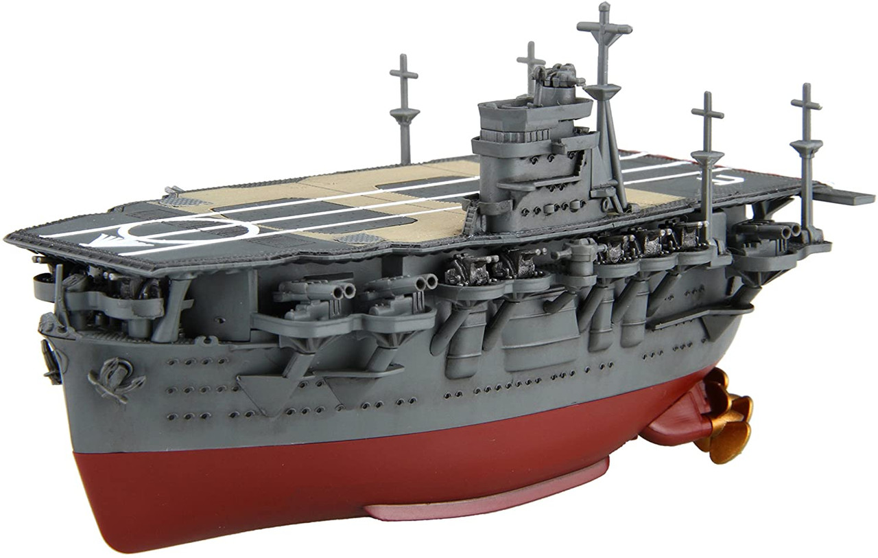Chibi Maru Fleet IJN Aircraft Carrier Hiryu Plastic Model
