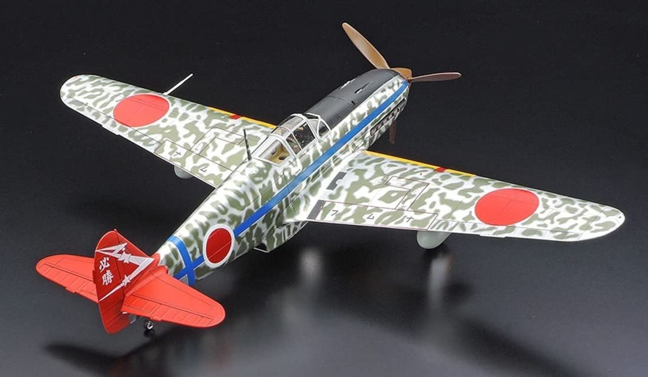 Tamiya 1/48 Kawasaki Ki-61-Id Hien (Tony) Silver Color Plated w/Camo Decals  Plastic Model
