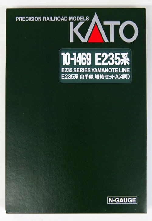 KATO N Gauge E235 Series Yamanote Line Extension Set A 4 Cars 10-1469 KATO N Gauge E235 Series Yamanote Line Extension Set A 4 Cars 10-1469