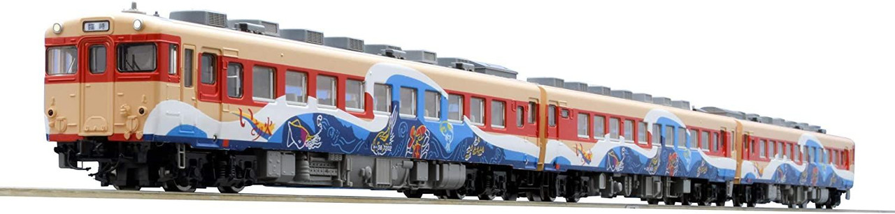 97904 JR Series KIHA 58 Diesel Car (Isaribi) 3 Cars Set (N scale)