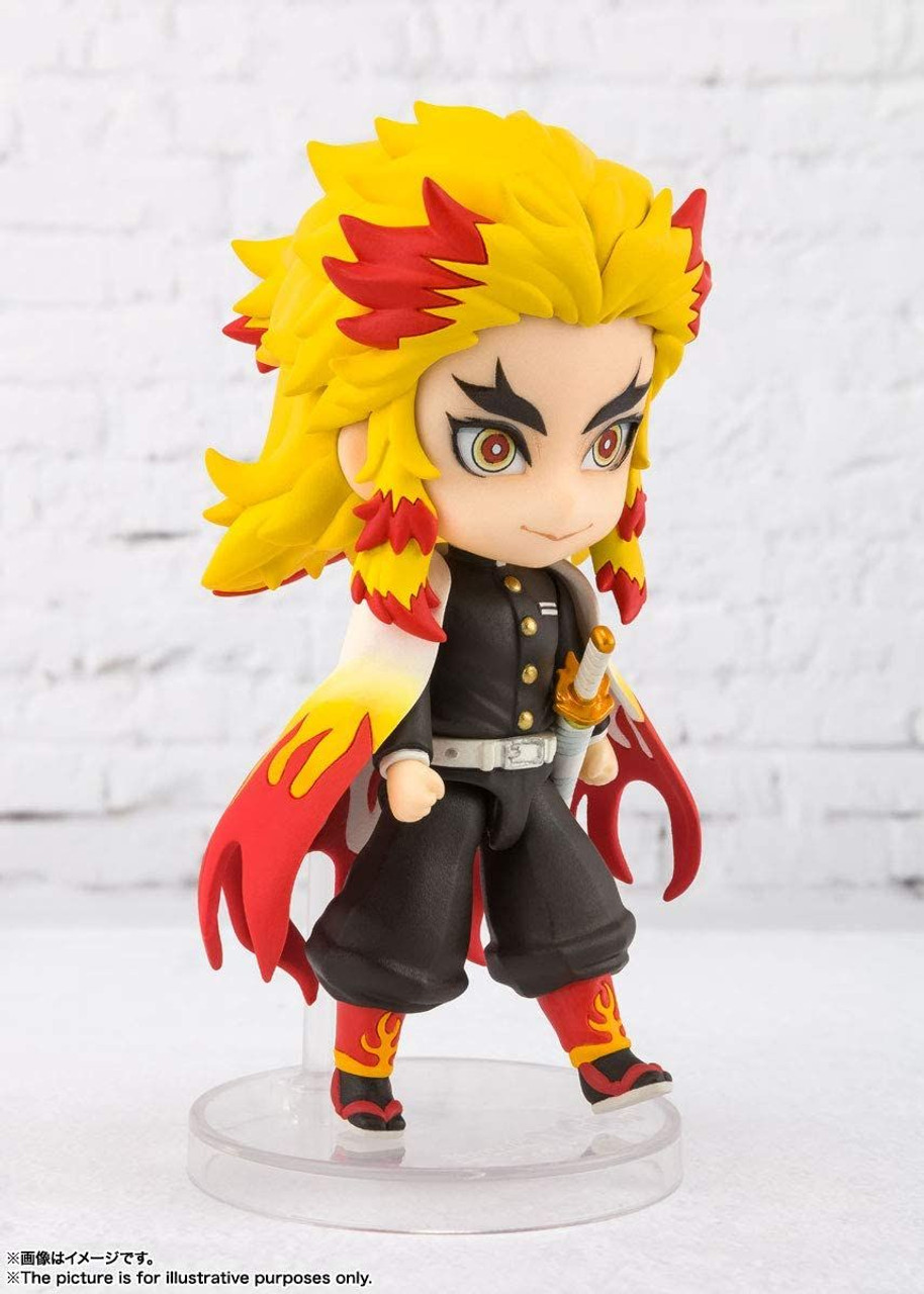 Bandai Original Demon Slayer Anime Figuarts Mini Tanjiro Kyoujurou and  Other Action Figure Toys for Kids Gift Collectible Model