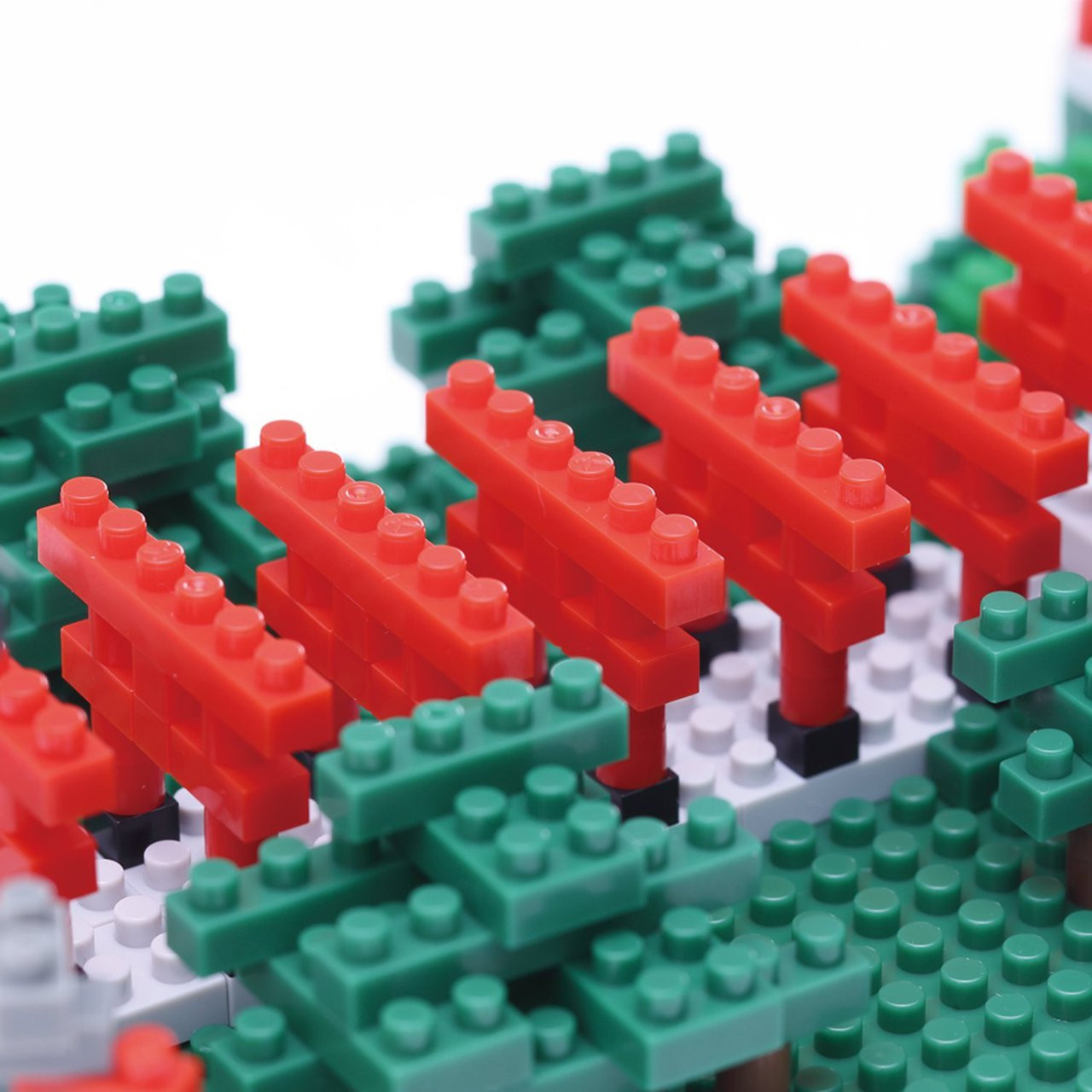 ★nanohana★ Kawada NBH-108 nanoblock Kyoto Inari Shrine Japan - Plaza Japan