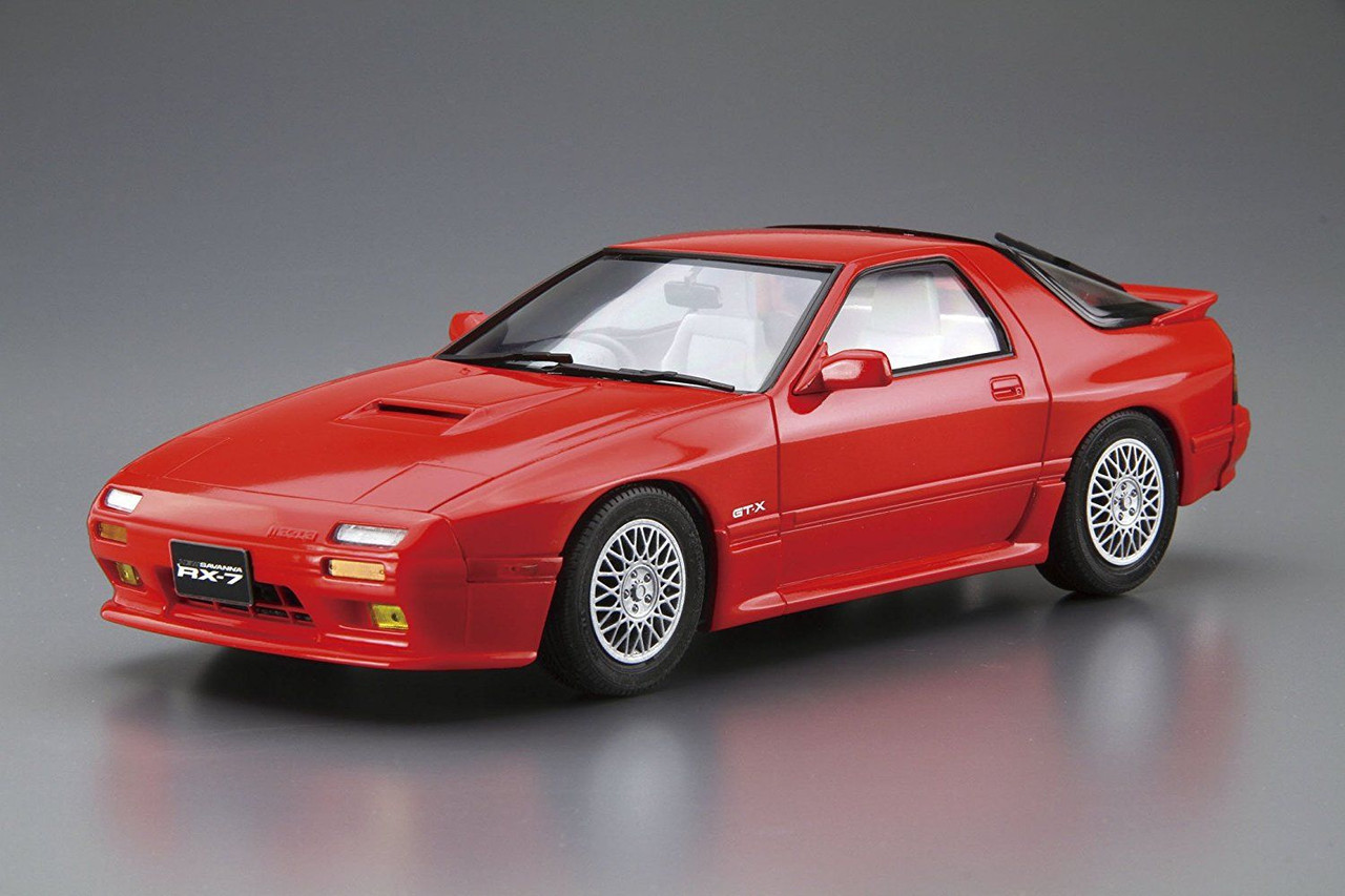 The Model Car 1/24 Mazda FC3S Savanna RX-7 '89 Plastic Model